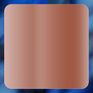 Rose Gold Blank Template, personalisieren Hinzufüg Quadratischer Aufkleber