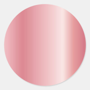 Rose Gold Blank Vorlagen Custom Text Hochladen Log Runder Aufkleber