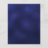 Rose gold Blau Bridal Dusche Einladung (Rückseite)