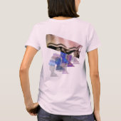 Rose-Gold-Blip-Ligatur T-Shirt (Rückseite)