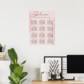 Rose Gold Blooms Poster (Heimbüro)