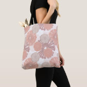 Rose Gold Blume Muster Tasche (Von Nahem)