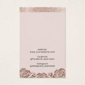 Rose Gold Blumenschmuck mit Necklace Display (Rückseite)