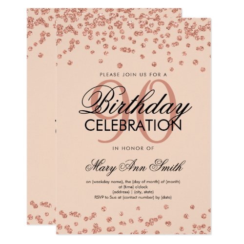 Elegante Einladungen Zum 90 Geburtstag Meine Einladungskarten De