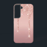 Rose Gold Blush Glitzer Sparkone Tropfen Samsung Galaxy Hülle<br><div class="desc">Rose Gold Blush Glitzer Sparkle Tropfen Rosa Hochzeit oder Party Supplies / Geschenk - oder Fügen Sie Ihren einzigartigen Text / Name - Make your Special Gift - Neu formatieren und verschieben oder entfernen und fügen Sie Text / Elemente mit Anpassungstool. Design von MIGNED. Bitte schauen Sie sich meine anderen...</div>
