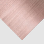 Rose Gold Blush Pink Glam Glitzer Seidenpapier (Detail)