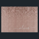 Rose Gold Blush Pink Glitzer Script Monogram Girl Schneidebrett<br><div class="desc">Rose Gold - Schwarz Rosa Sparkle Glitzer Script Monogram Name Cutting Board. Dies macht den perfekten Abschluss,  Geburtstag,  Hochzeit,  Brautparty,  Jubiläum,  Babydusche oder Junggeselinnen-Abschied Geschenk für jemanden,  die Lieben glamourösen Luxus und schicke Stile.</div>
