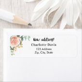 Rose Gold Blüte verschoben neue Rücksendeadresse (Insitu)