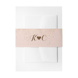 Rose Gold Bly Band für Hochzeitseinladungen