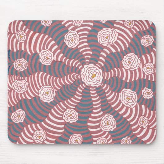 Rose Gold Borealis-Mauspad Mousepad (Vorne)