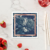 Rose Gold Bouquet Hochzeitstisch Napkins Serviette (Beispiel)
