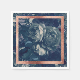 Rose Gold Bouquet Hochzeitstisch Napkins Serviette