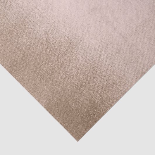 Rose Gold Bronze Metallische Kupferseide Seidenpapier (Ausschnitt)