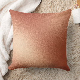 Rose Gold Bronze Weihnachten Kissen