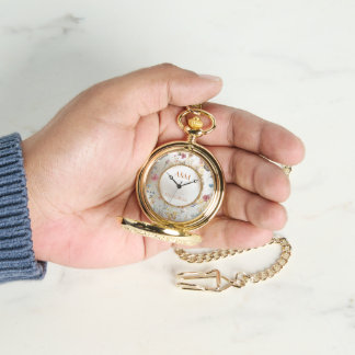 Rose Gold Butterfly Garden eWatch Armbanduhr