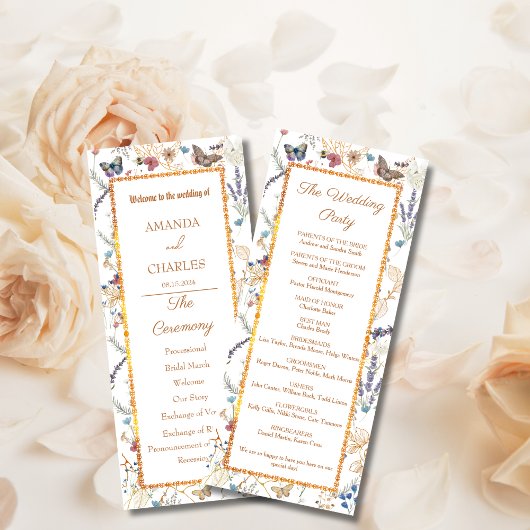 Rose Gold Butterfly Garden Flat Program Programm