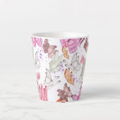 rose gold butterfly milchtasse (Vorderseite)