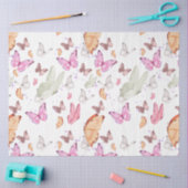 rose gold butterfly seidenpapier (Basteln)