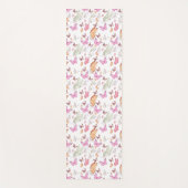 rose gold butterfly yogamatte (Vorderseite)