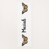 rose gold butterfly yogamatte (Rückseite)