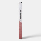 Rose Gold, Chalkboard & Marmor - Monogramm hinzufü Case-Mate iPhone Hülle (Rückseite / Links)