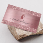 Rose Gold Chic Cleaning Services Visitenkarte