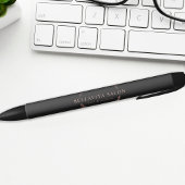 Rose Gold Circle Salon Logo Kugelschreiber