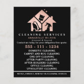 Rose Gold Clearing Services Flyer (Vorne)