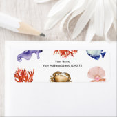 Rose gold Coastal Chic Watercolor (Insitu)