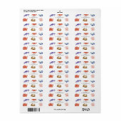 Rose gold Coastal Chic Watercolor (Vorne)