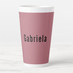 Rose Gold Color Beruflich Trendy Moderne Schlicht Milchtasse