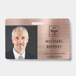 Rose Gold Company Foto ID Ausweis