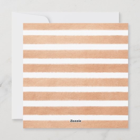 Rose Gold Confetti | Frohe Weihnachten Foto (Rückseite)