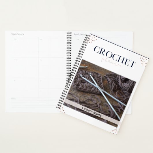 Rose Gold Crochet Planer (Anzeige)