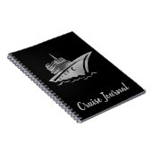 Rose Gold Cruise Ship Vacacation Journal Notizblock (Rechte Seite)