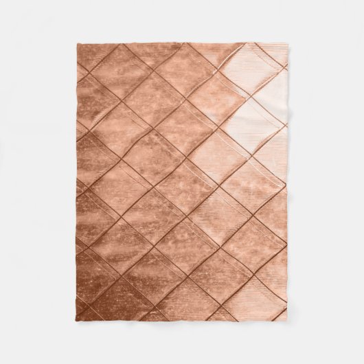 Rose Gold Crush Fleecedecke (Vorderseite)