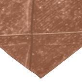 Rose Gold Crush Tischdecke (Schrägansicht)