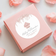 Rose Gold Cupcake Konditorei Koch Bäckerei Glitzer