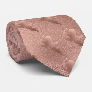Rose Gold Cupid Liebe Valentinstag Krawatte