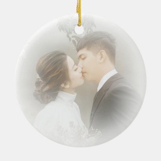 Rose Gold Custom New Keramik Ornament (Hinten)