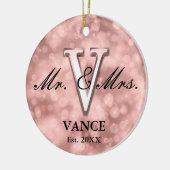 Rose Gold Custom New Keramik Ornament (Links)