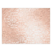 Rose Gold Damask Tischdecke (Vorderseite (Horizontal))