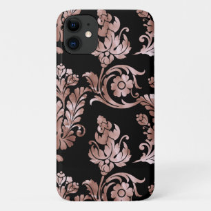 Rose, Gold, Damast, Muster, Vintag, viktorianisch, Case-Mate iPhone Hülle