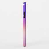 Rose Gold Diagonal Sars Muster Case-Mate iPhone Hülle (Hinten/Rechts)