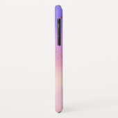 Rose Gold Diagonal Sars Muster Case-Mate iPhone Hülle (Hinten/Links)