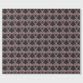 Rose Gold Diamond Geschenkpapier (Flach)