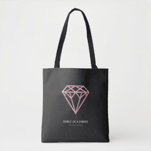 Rose Gold Diamond Tasche