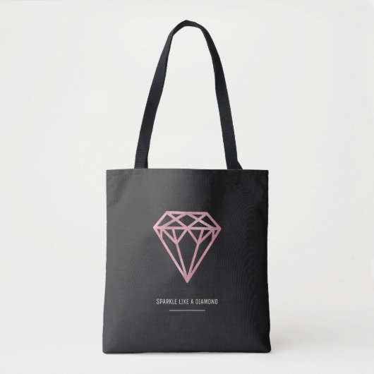 Rose Gold Diamond Tasche (Vorderseite)