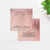 Rose Gold Dicker Glitzer Tropfen erhalten Anzeige (Schreibtisch)