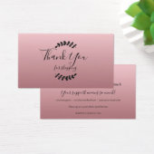 Rose Gold Discount Loyalität Vielen Dank (Schreibtisch)